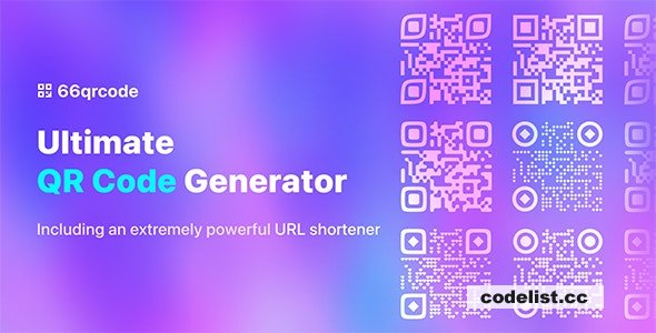 66qrcode v38.0.0 - Ultimate QR Code Generator & URL Shortener…