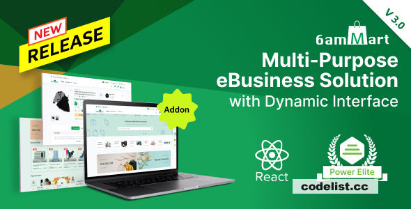 6amMart - React User Website v3.5