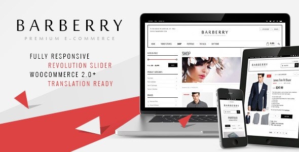 Barberry v1.8.8 – Responsive WooCommerce WP Theme