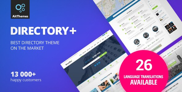 Directory+ v2.22 – Best Directory & Listing WordPress Theme