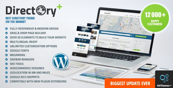 Directory Plus v1.71 – Best Directory Listing Portal Theme