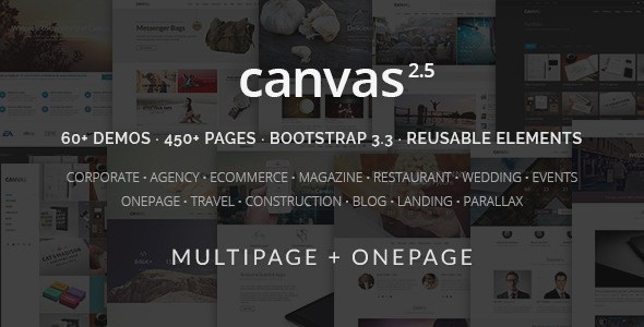 Download – Canvas v2.1 The Multi-Purpose HTML5 Template