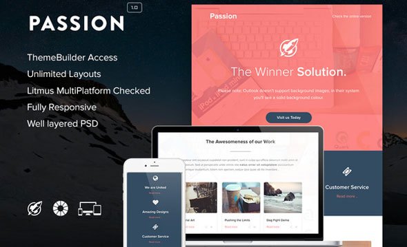 Download Passion – Creativemarket Email + Builder Access