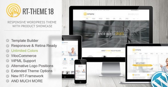 RT-Theme 18 v1.9.7 – Responsive Business WordPress Theme