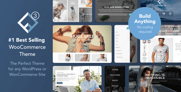 Flatsome v3.4.3 – WP Responsive Multi-Purpose WooCommerce Theme