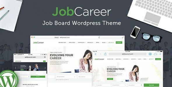 JobCareer v1.7 – Job Board Responsive WordPress Theme