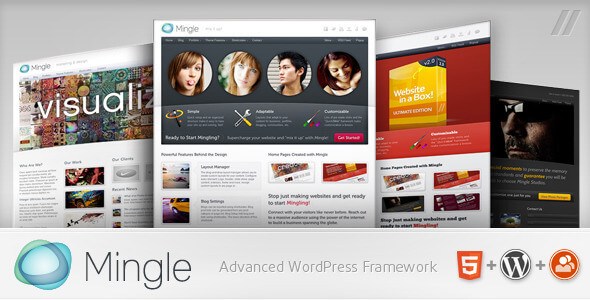 Mingle v1.8.4.3 – Responsive Multi-purpose WordPress Theme
