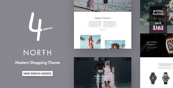 North v4.0.6 – Responsive WordPress WooCommerce Theme