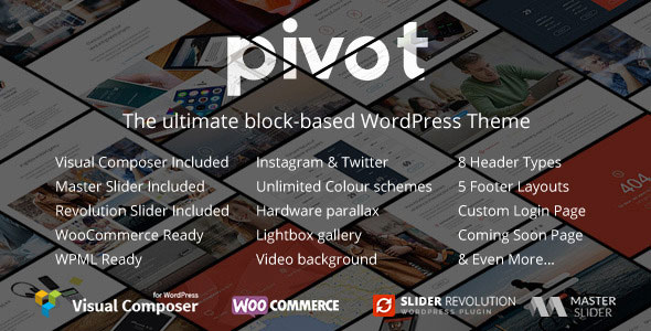 PIVOT V1.4.14 - RESPONSIVE MULTIPURPOSE WORDPRESS THEME