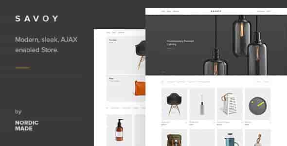 Savoy v1.8.4 – Minimalist AJAX WooCommerce WordPress Theme