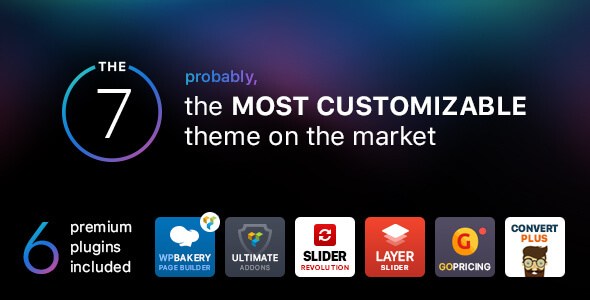 The7 v6.0.1 – Multi-Purpose Website Building WordPress Theme