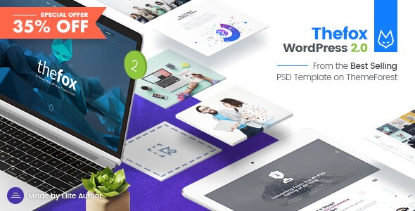 TheFox v2.02 – Multi-Purpose Responsive WordPress Theme
