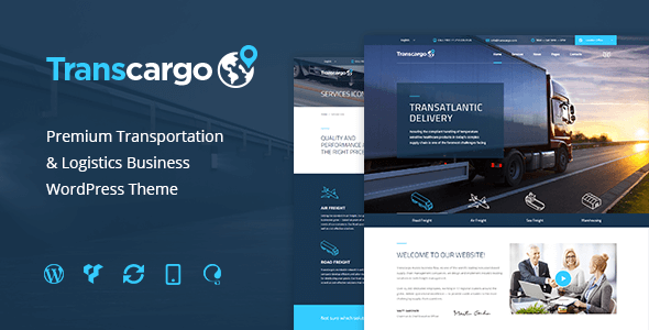 Transcargo v1.4.1 – WP Logistics and Transportation Theme