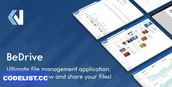 BeDrive v3.2.0 - File Sharing and Cloud Storage