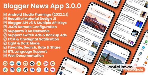 Blogger News App v4.0.0 - Blogger API