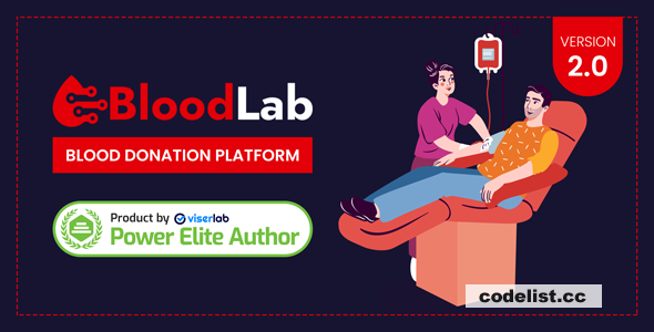 BloodLab v2.0 - Blood Donation Platform