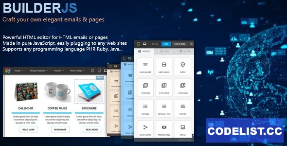 BuilderJS v6.0.4 - HTML Email & Page Builder