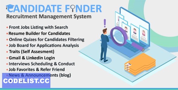Candidate Finder v2.6 - Recruitment Management System