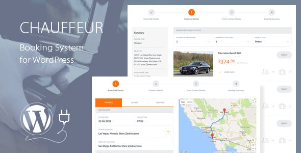 Chauffeur v9.1 - Booking System for WordPress