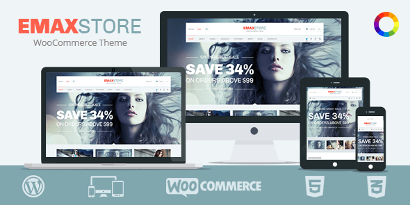 eMaxStore v1.3.5 – Multipurpose eCommerce WordPress Theme