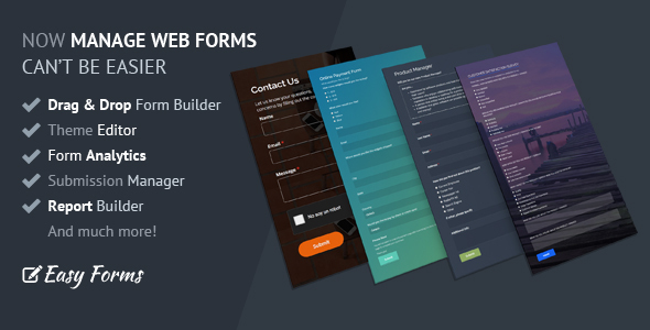 Easy Forms v2.4 - Advanced Form Builder and Manager - nulled
