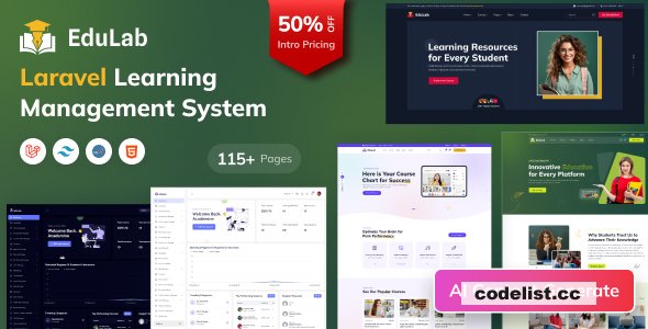 Edulab LMS v2.1 - Laravel Learning Management System with Tailwind…