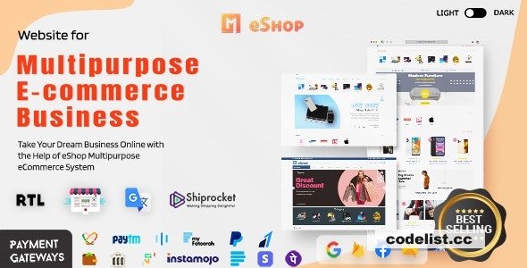 eShop Web v3.1.0 - Multi Vendor eCommerce Marketplace / CMS - nulled