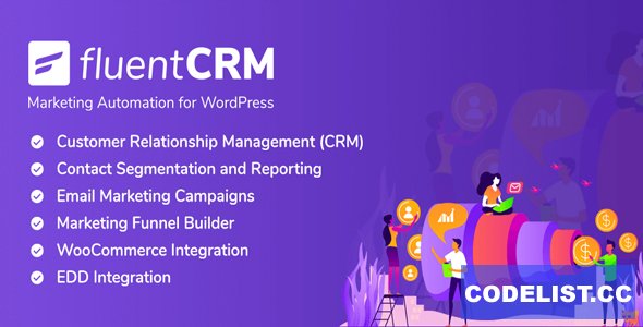 FluentCRM v3.1.6 - Marketing Automation For WordPress