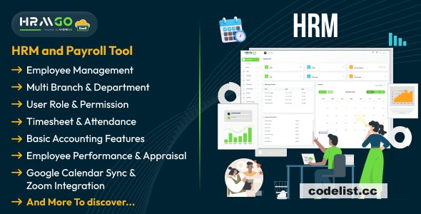HRMGo SaaS v8.4 - HRM and Payroll Tool - nulled