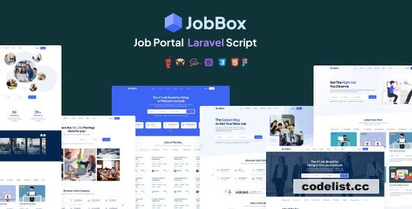 JobBox v1.17.1- Laravel Job Portal Multilingual System