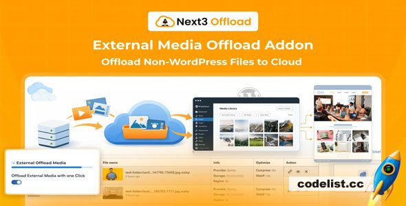 Next3 Offload v4.3.14 - WordPress offload Media Optimization Plugin