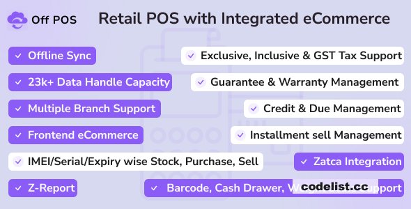 Off POS v10.9 - Retail POS and Stock Software