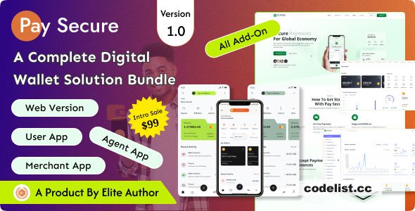 Pay Secure v1.0 - Digital Wallet Solution Bundle