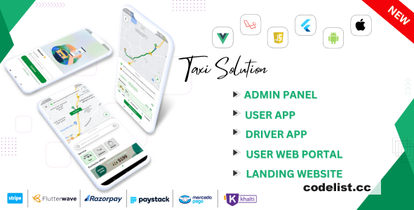 Restart v2.4 - Taxi & Delivery - Perfect Taxi Solution with…