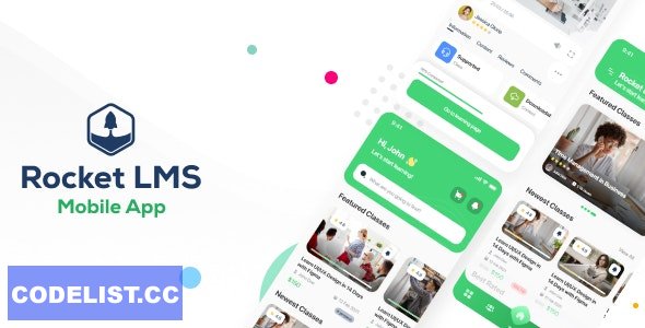 Rocket LMS Mobile App v2.1 - Learning Management System App