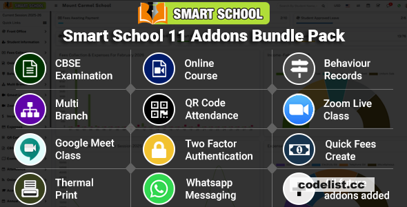 Smart School Addon Modules Bundle Pack - 6 February 2026