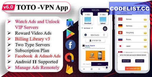TOTO v15.0 - VPN App - VPN Subscription Plan