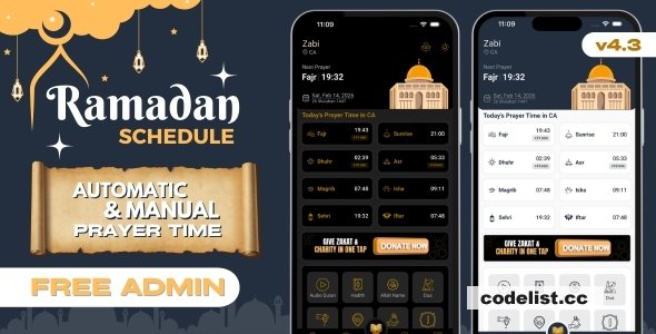 Zabi v4.3 - Islamic Flutter & Android ISO App
