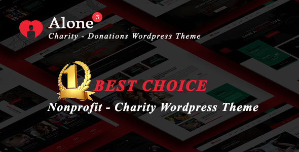 ALONE - CHARITY MULTIPURPOSE NON-PROFIT WORDPRESS THEME