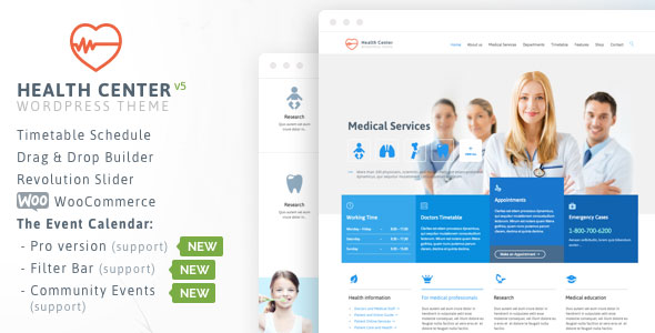HEALTH MEDICAL CENTER V14 - RESPONSIVE THEME