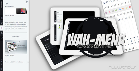 Wah-Menu For Wordpress v2.0