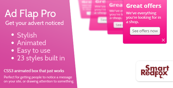 Advert Flap Pro v1.4.2 - Wordpress