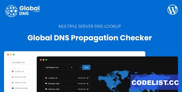 Global DNS v2.6.0 - Multiple Server - DNS Propagation Checker - WP