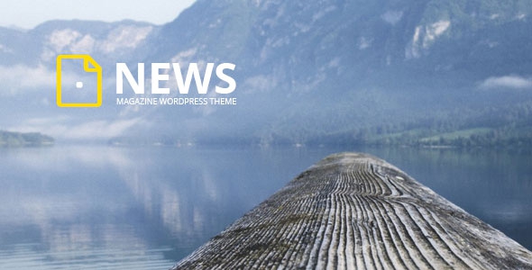 NEWS MAGAZINE BLOG WORDPRESS THEME