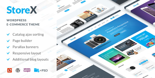 STOREX - WORDPRESS WOOCOMMERCE ELECTRONICS THEME