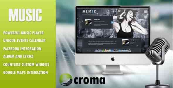 MUSIC: THEMEFOREST MUSICIANS WP THEME & FACEBOOK APP