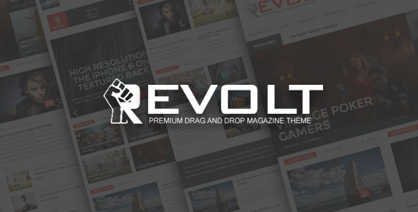 REVOLT - MULTIPURPOSE WORDPRESS MAGAZINE THEME