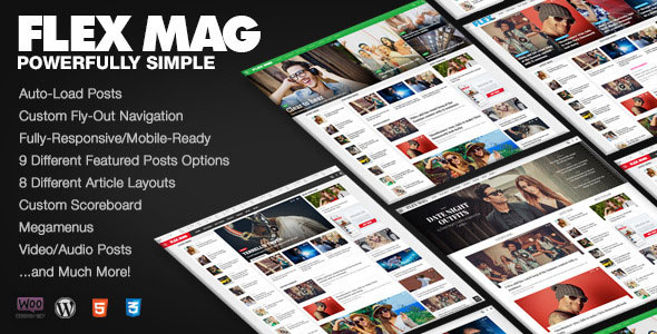 FLEX MAG V1.03 - RESPONSIVE WORDPRESS NEWS THEME