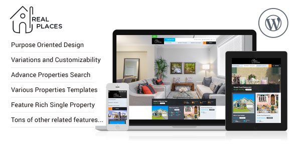 REAL PLACES V1.3.1 - RESPONSIVE WORDPRESS REAL ESTATE THEME