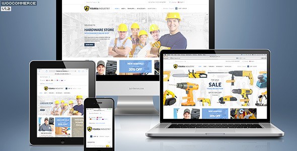 456 Industry v1.4.2 – Repair Tools Shop & Construction WP Theme